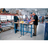 Global Industrial Floor Supported Personal Safety Workbench Partition 60"W x 60"H - Clear