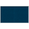Ghent Bulletin Board - Vinyl - Aluminum Frame - 46.5"W x 36"H - Navy