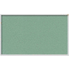 Ghent 48"W x 48"H Vinyl Bulletin Board - Aluminum Frame - Mint
