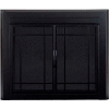 Foyer agréable Easton cheminée verre porte noir EA 5011 37-1/2" L x 33" H