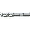 Cleveland HG-4C HSS 4-Flute Bright Square Single End Mill, 3/16 » x 3/8 » x 1/2 » x 2-3/8 »