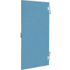 ASI Global Partitions polymère vers l’extérieur Swing porte Partition - 24" W bleu