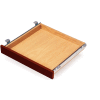 Global™ Center Drawer, Quartered Mahogany - Genoa Series