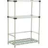 Nexelon® BK182452N 2-Shelf Container/Keg Rack, 24"W x 18"D x 54"H