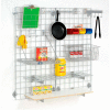 Global Industrial™ Wire Grid Panel With Wall Mount Hook - Poly-Green - 60"W x 36"D