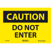 Global Industrial™ Caution Hearing Protection Required, 7x10, Rigid Plastic