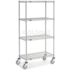 Nexelate® Wire Shelf Truck, 1200 lb. Capacity, 36"L x 18"W x 69"H
