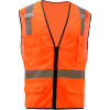 GSS sécurité 1506 polyvalente classe à capuche maille 2 6 poches gilet de sécurité, Orange, Medium