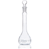 Flacon, Volumétrique , Globe Glass, Classe B, À contenir (TC), ASTME288, 25mL, 6/Boîte