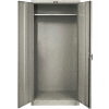 Hallowell 445W24HG série 400 porte pleine armoire armoire, 48 x 24 x 72, gris, non assemblés