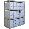 Rivetwell dossier stockage rayonnage 42" W x 15 « D x 108 » H 5 niveaux entrée w/o platelage Tan