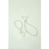 8" Premium White Ball Bungie - Package of 50 - Pkg Qty 2