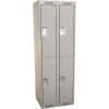 Clean-Line Assembled 2-Tier Lockers - 2 Lockers Wide