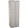 Anthony Steel Mfg. Clean Line 1-Tier 2 Door Locker, Gray, Assembled