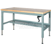 72 x 30 Hydraulic Ergonomic Workbench-Maple Top