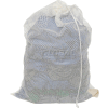 Sac de style filet avec cordon de serrage, 30 x 40, blanc, poids moyen - Qté par paquet : 12