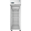 Réfrigérateur Hoshizaki, verticale à section unique, porte entièrement vitrée