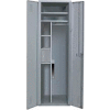 Hallowell® Emergency Response All-Welded Equipment Locker, 24 po L x 24 po P x 72 po H, gris, assemblé