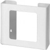 Horizon Mfg. Top Loading Plastic Box Glove Dispenser, Holds 2 Boxes, 10"H x 11"W x 4"D, White