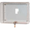 Honeywell Thermostat universel grand garde W / Cover transparent Base Opaque plaque murale TG512A1009