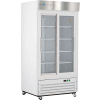 Réfrigérateur de laboratoire standard American Biotech Supply, porte vitrée de 33 pi³