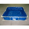 Husky en aluminium cadre PVC décontamination piscine ALFDP-48 - 22 onces d’épaisseur 48x55x12 - Bleu 230 gal