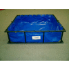 Armature en acier Husky PVC décontamination piscine STFDP-55 - 22 onces d’épaisseur 60x55x12 - Bleu 180 gal