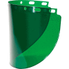 Honeywell Fibre-Metal® Fenêtre faceshield propionate vert foncé, 8 » X 16-1/2 » X 0,06"T