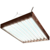 Hydrofarm T5HO 8-Tube Designer System W/Bulbs, 4 Ft.