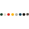 MasterVision Super Magnets - 3/4" diamètre - Couleurs assorties - Paquet de 10