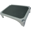 Imperial Surgical® en aluminium OR-36363 tabouret empilable noir mat - Qté par paquet : 4