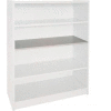 Extra Shelf - 34-1/2"W x 11-1/2"D x 3/4" Thick for Adj. Bookcase Gray