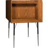 Ironwood Back-to-Back Study Carrel, 35-5/8"W x 58-3/8"D x 52-3/8"H, Medium Oak