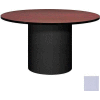 Ironwood 48" Round Conference Table Folkstone Gray Top/Gray Base