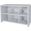 Desk Top Organizer 29"W 2-Shelves - 29"W x 12"D x 18"H Gray