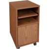 Ironwood Fax Stand, 16"W x 20"D x 26-3/8"H, Medium Oak