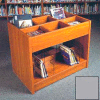 Book Browser - 37"W x 23-7/8"D x 30"H Gray