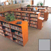 60" Double Face Shelving Adder - 36"W x 24"D x 59-7/8"H Gray