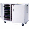 Ironwood Glacier Laptop Storage Cart, 43-1/2"W x 20"D x 35-1/2"H, Folkstone Gray