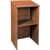Stand Up Podium / Lectern - 24"W x 19-1 / 4"D x 45-7 / 8"H Medium Oak