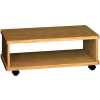 Ironwood Printer Wagon, 32"W x 15-7/8"D x 12-1/8"H, Natural Oak