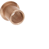 Oilube® Powdered Bronze SAE841 Flange Bearing 402022, 5/16"ID X 1/2"OD X 3/8"L X 1/16"Thick