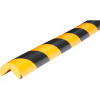 Knuffi 90 degrés angle Bumper Guard, tapez A, 39-3/8" L x 1-9/16" W, jaune/noir, 60-6702