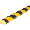 Knuffi Surface Bumper Guard, Type C, 39-3/8" L x 1-9/16" W, jaune/noir, 60-6722
