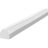 Knuffi Surface Bumper Guard, tapez CC, 196-3/4" L x 1-1/2" W x 1-1/2 « H, blanc, 60-6830-1