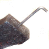 Steel 10" J-bolt For In-Ground Mounting - Pack of 4