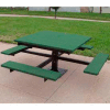 Frog Furnishings Recycled Plastic 4 ft. T-Table, Green