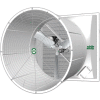 Ventilateur d’échappement anti-tempête 55 » 10 » économe en énergie VSA55G3C11E 1 HP 475 RPM 1 PH Pales galvanisées