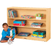 Jonti-Craft® Mobile réglable bibliothèque, 48" W x 15 « D x 35-1/2 » H, contreplaqué de bouleau