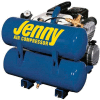 Jenny® AM840-4HG-HC4V Portable Gas Air Compressor w/ Honda GX Engine, 4HP, 4 Gallon, Twin Stack
